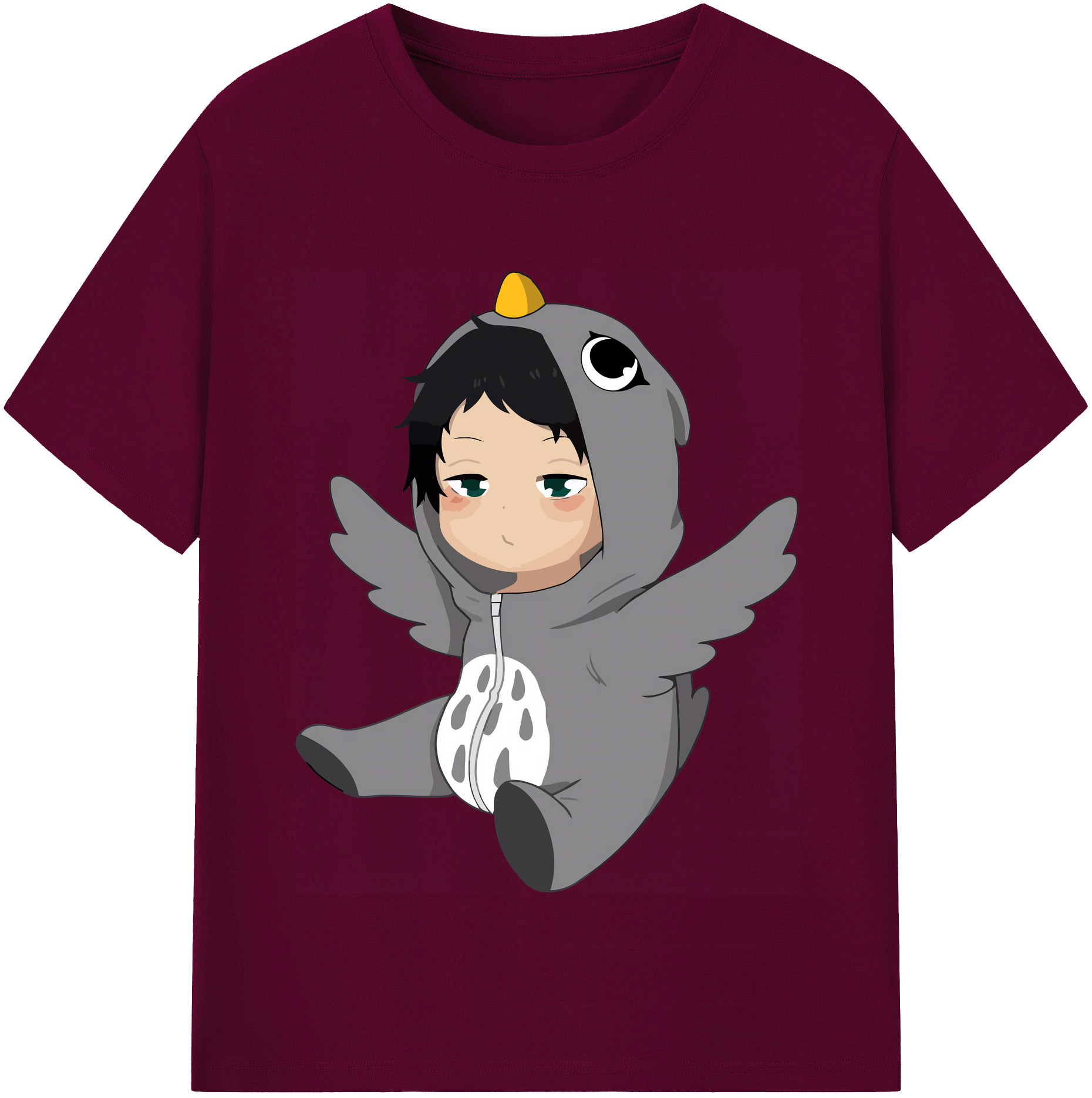（画像用） ハイキュー!! Haikyu!! レディースカジュアルプリントTシャツ（綿100％）